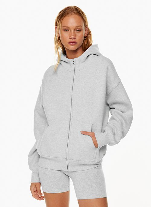 cozy fleece mega zip snorkel hoodie sold by Aritzia product image thumbnail 4