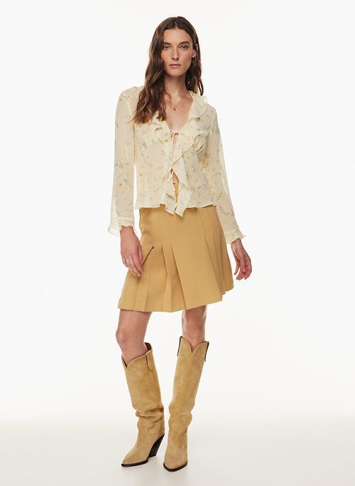 frenchy blouse sold by Aritzia