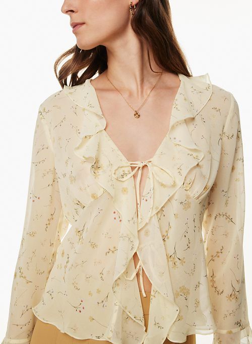 frenchy blouse sold by Aritzia product image thumbnail 2
