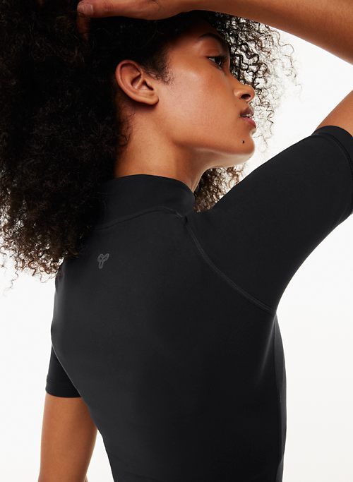 tnabutter™ limit shortsleeve zip-up sold by Aritzia product image thumbnail 3