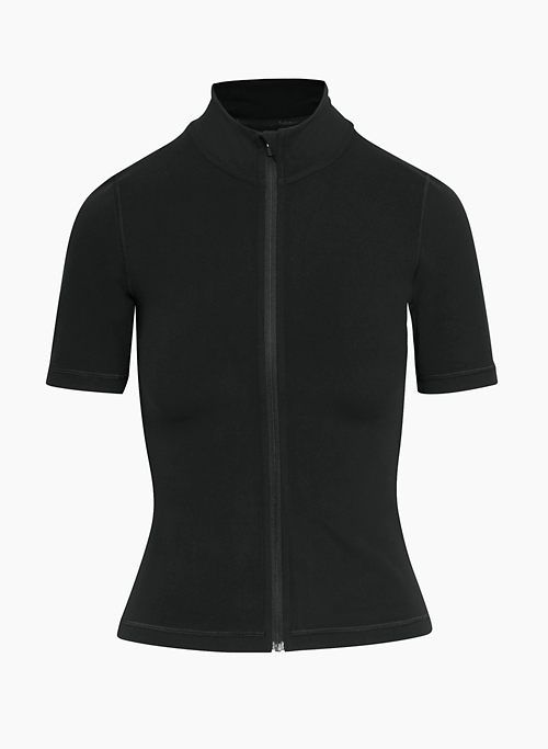 tnabutter™ limit shortsleeve zip-up sold by Aritzia product image thumbnail 7