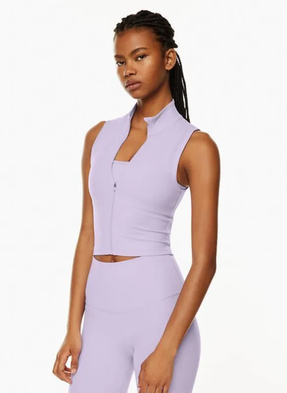 tnabutter™ limit zip tank sold by Aritzia