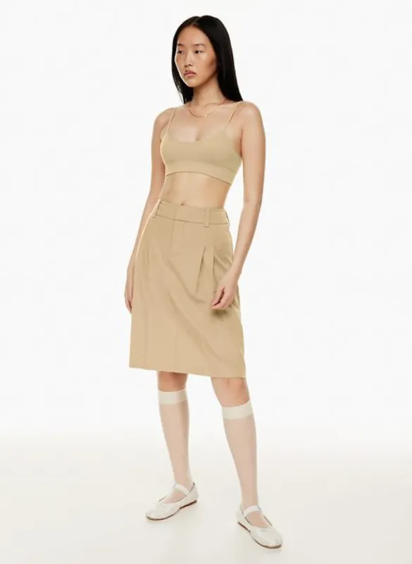 rider midi skirt sold by Aritzia