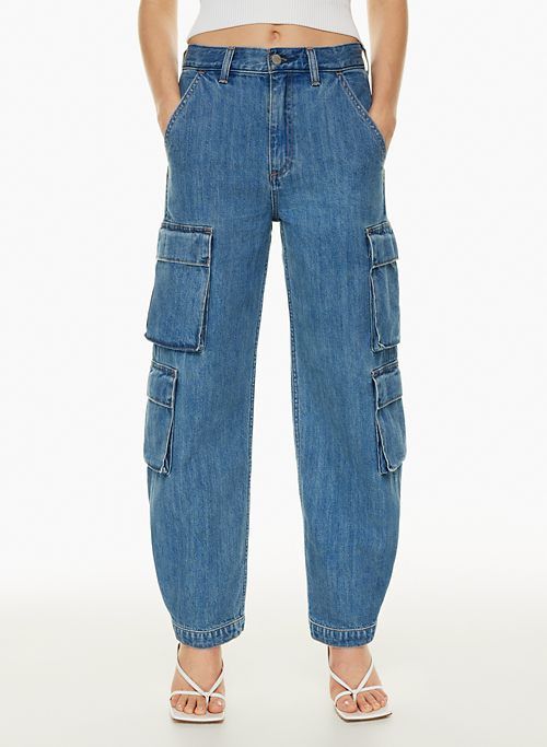 the 90s millie hi-rise cargo jean sold by Aritzia product image thumbnail 2