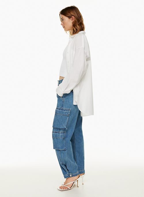the 90s millie hi-rise cargo jean sold by Aritzia product image thumbnail 4