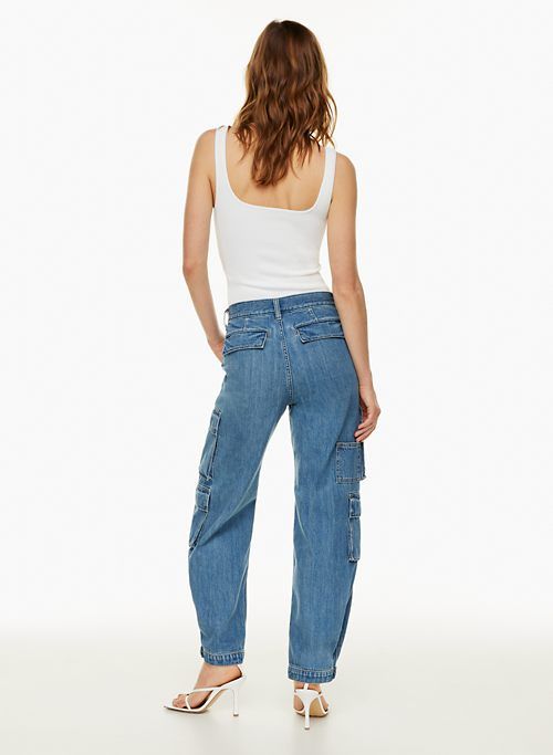 the 90s millie hi-rise cargo jean sold by Aritzia product image thumbnail 6