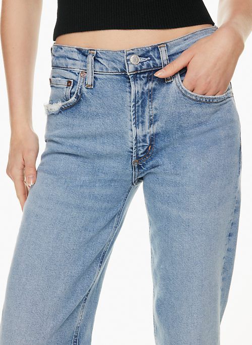 kye mid-rise straight crop jean sold by Aritzia product image thumbnail 5