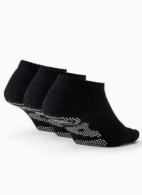 base grip no-show sock 3-pack sold by Aritzia