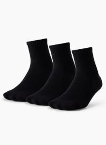 base grip ankle sock 3-pack sold by Aritzia