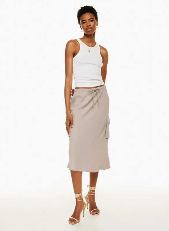 muse cargo skirt sold by Aritzia
