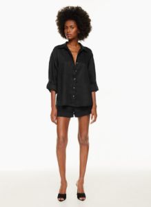 archive linen shirt sold by Aritzia