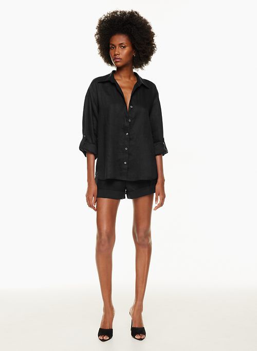 archive linen shirt sold by Aritzia