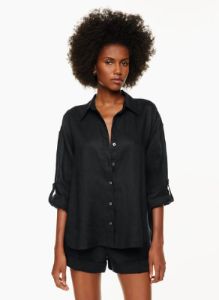 archive linen shirt sold by Aritzia