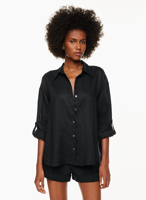 archive linen shirt sold by Aritzia product image thumbnail 2