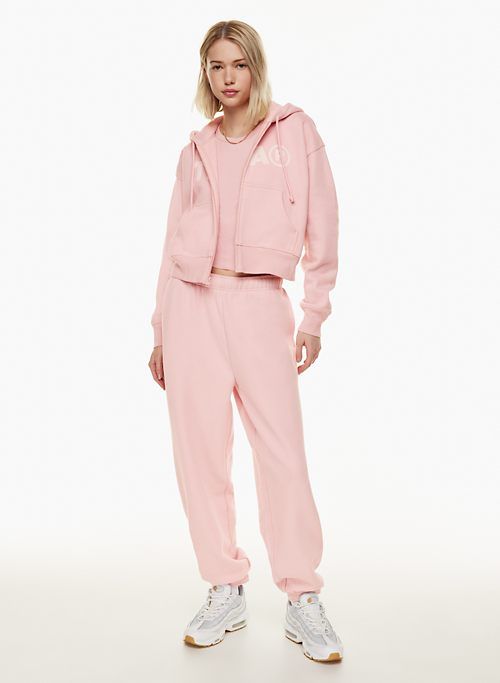cozy fleece boyfriend boxy zip hoodie sold by Aritzia product image thumbnail 2