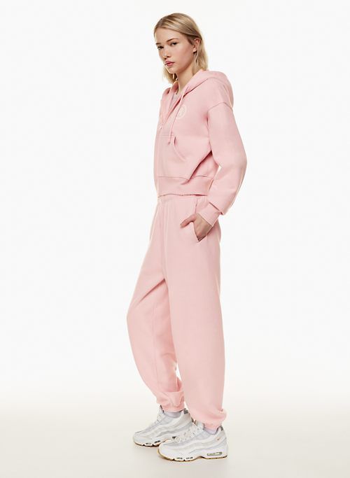 cozy fleece boyfriend boxy zip hoodie sold by Aritzia product image thumbnail 3