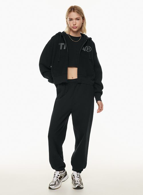 cozy fleece boyfriend boxy zip hoodie sold by Aritzia product image thumbnail 2