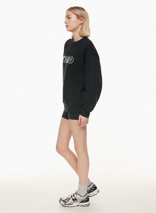 cozy fleece boyfriend crew sweatshirt sold by Aritzia product image thumbnail 4