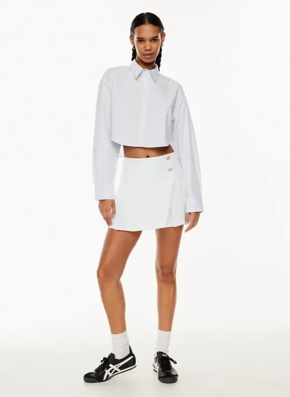 kitridge pleated skirt sold by Aritzia