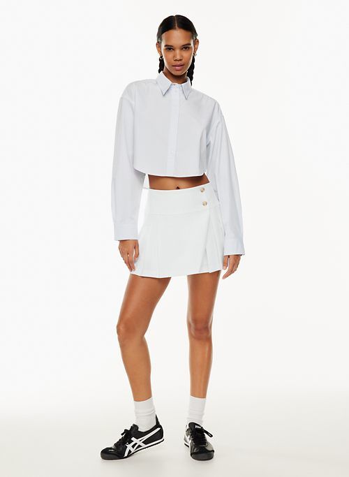 kitridge pleated skirt sold by Aritzia