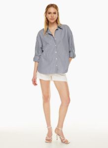 archive poplin shirt sold by Aritzia