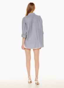 archive poplin shirt sold by Aritzia