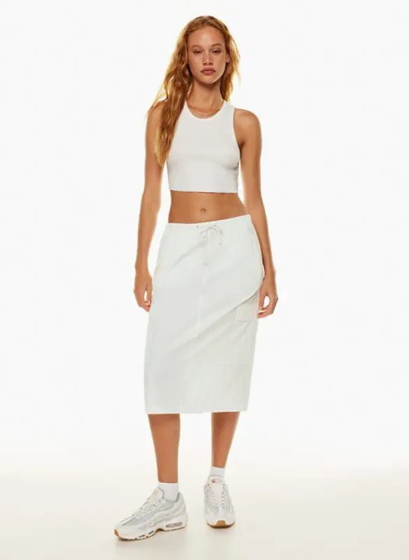squad cargo skirt sold by Aritzia