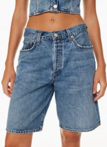 low-rise jean short sold by Aritzia