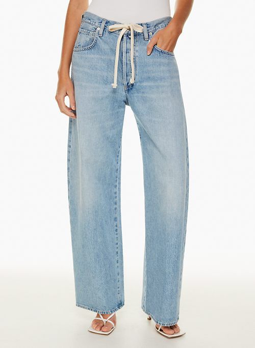brynn drawstring jean sold by Aritzia product image thumbnail 2