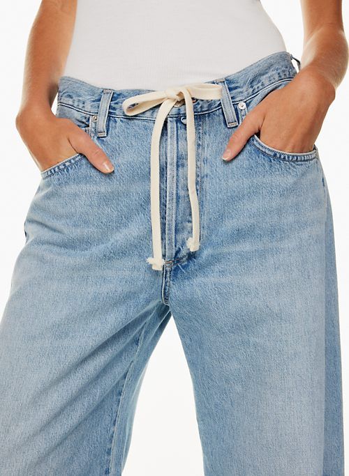 brynn drawstring jean sold by Aritzia product image thumbnail 5
