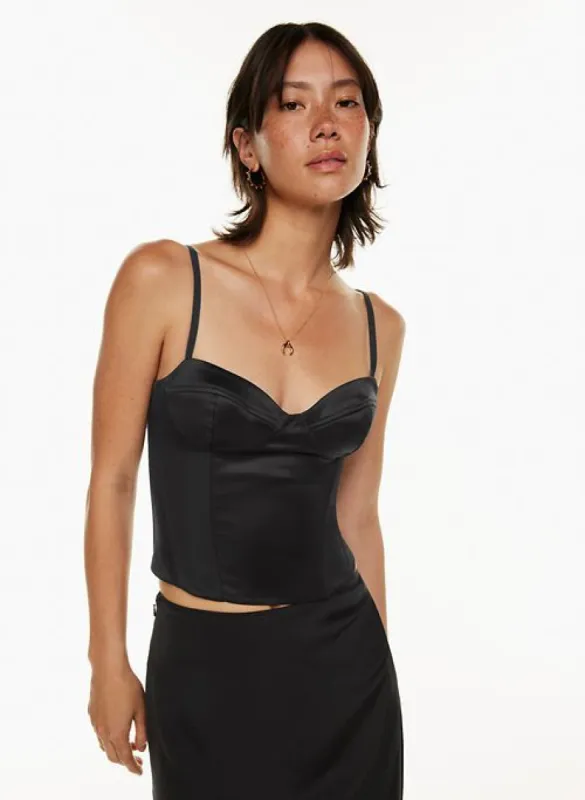 dazzle bustier sold by Aritzia