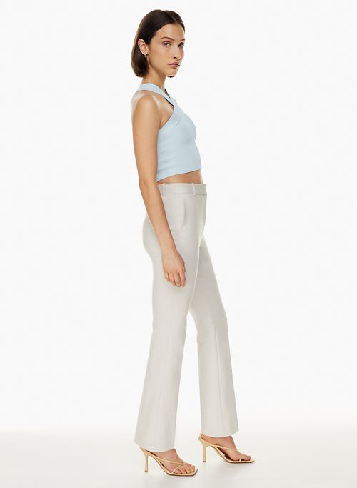sculpt knit criss cross cropped tank sold by Aritzia product image thumbnail 3