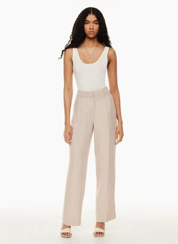 the effortless pant™ linen sold by Aritzia