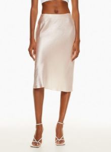 slip midi skirt sold by Aritzia