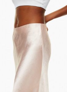 slip midi skirt sold by Aritzia