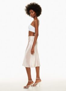 slip midi skirt sold by Aritzia