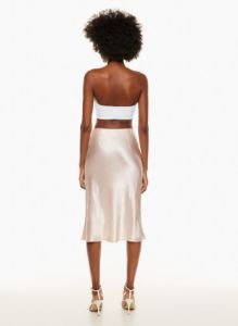 slip midi skirt sold by Aritzia