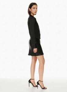 slip mini skirt sold by Aritzia