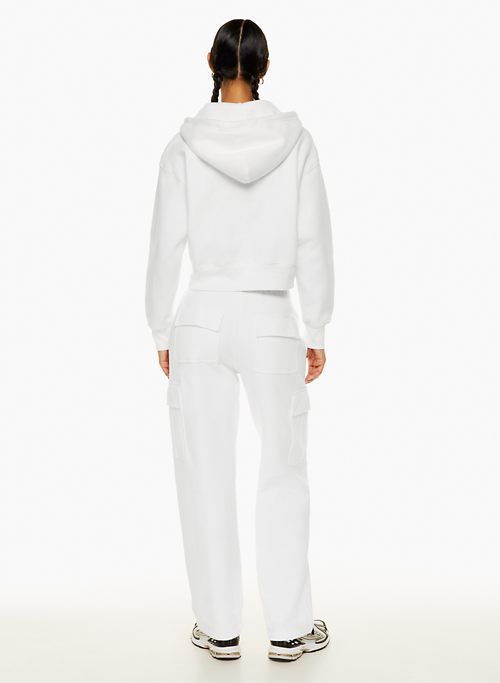 cozy fleece boyfriend boxy zip hoodie sold by Aritzia product image thumbnail 5