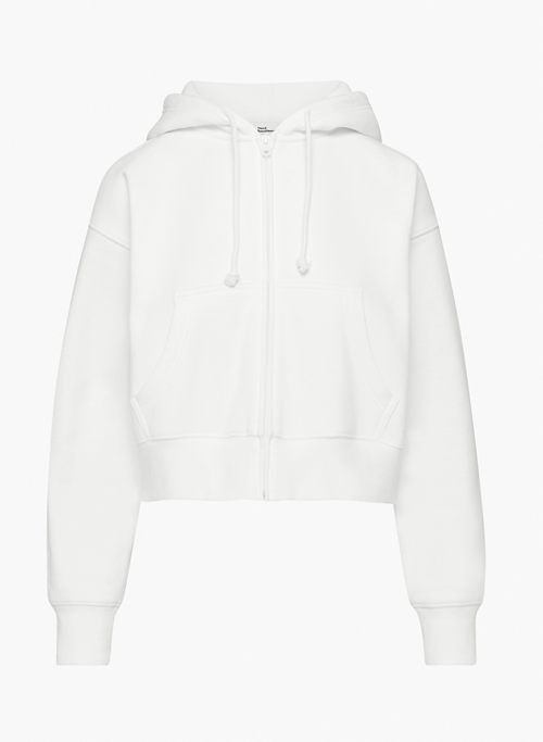 cozy fleece boyfriend boxy zip hoodie sold by Aritzia product image thumbnail 6