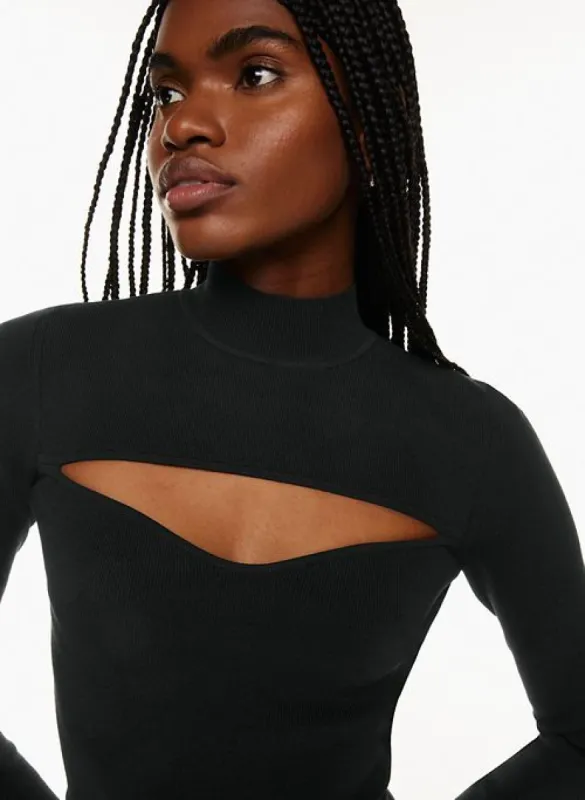 abbott sculpt knit longsleeve sold by Aritzia