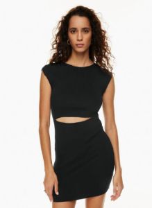 cutout knit mini dress sold by Aritzia