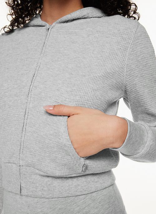 waffle zip hoodie sold by Aritzia product image thumbnail 4
