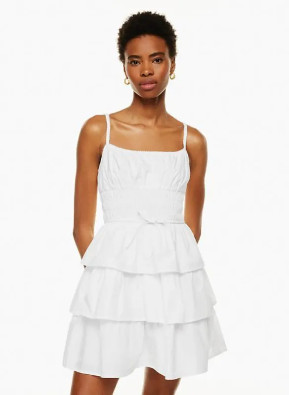 blooming poplin dress sold by Aritzia