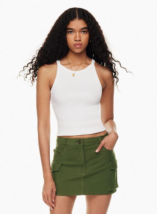 true cargo skirt sold by Aritzia