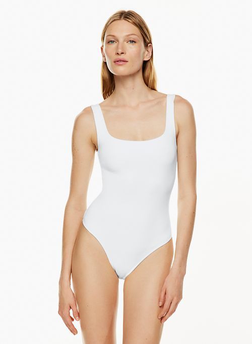 contour squareneck bodysuit sold by Aritzia