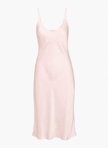 only slip midi dress sold by Aritzia