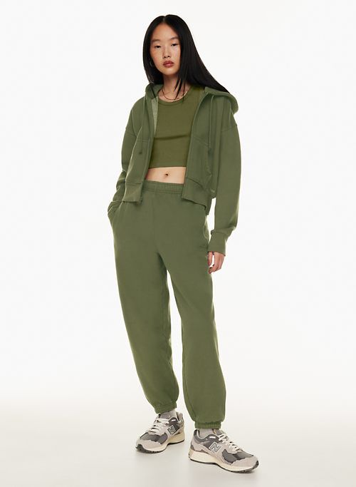 cozy fleece mega sweatpant sold by Aritzia