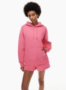 cozy fleece boyfriend hoodie sold by Aritzia