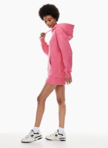 cozy fleece boyfriend hoodie sold by Aritzia
